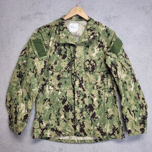 U.S. Navy Blouse Small Short Working Uniform Type III NWU Seals Military Camo A2